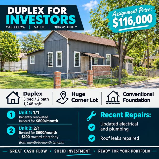 Investment flyer